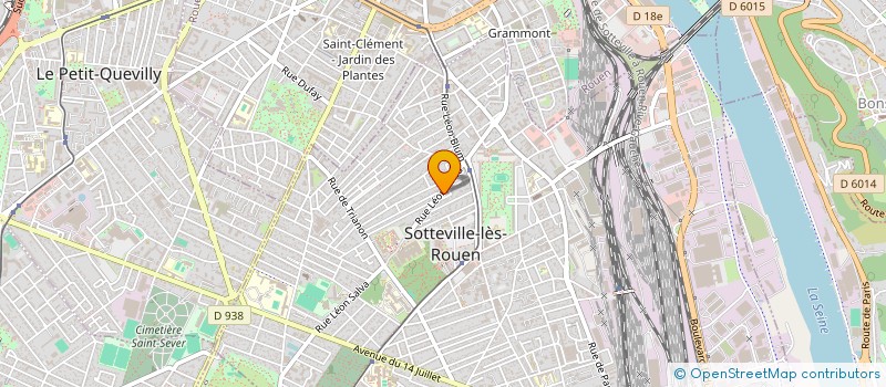 localisation de l'entreprise SCI VIDAL-MAGNANI  SOTTEVILLE-LES-ROUEN