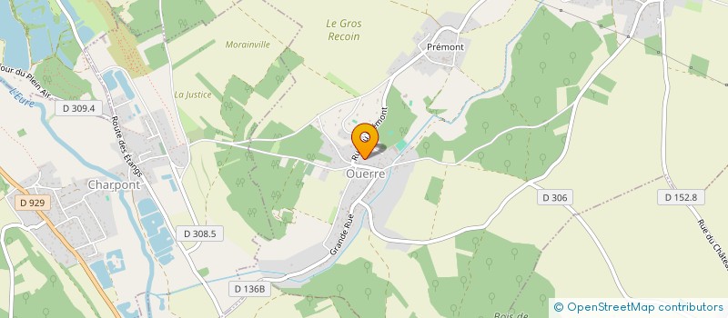 localisation de l'entreprise SCI VIDEC à OUERRE