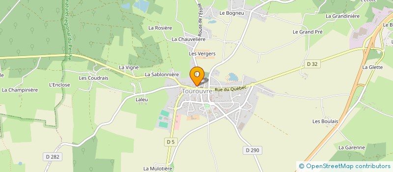localisation de l'entreprise SCI VIDHATA à TOUROUVRE AU PERCHE