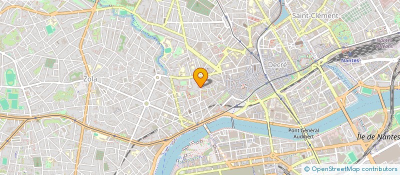 localisation de l'entreprise SCI VIDII  NANTES