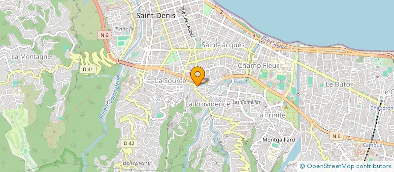 localisation de l'entreprise SCI VIDOT  SAINT-DENIS