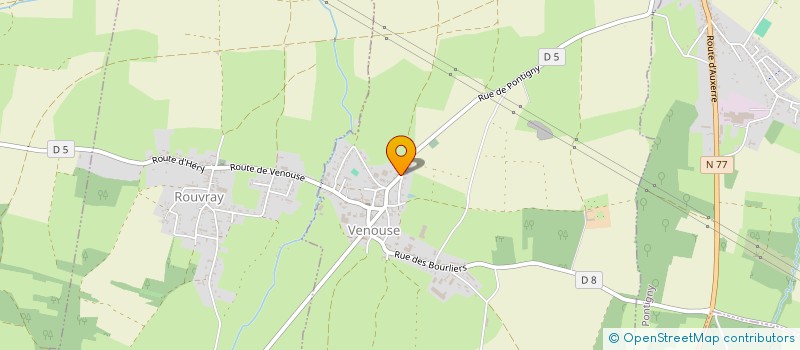 localisation de l'entreprise SCI VIDUBAT  VENOUSE