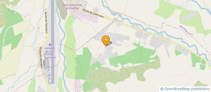 localisation de l'entreprise SCI VIDY à CALENZANA