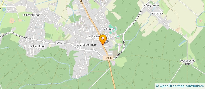 localisation de l'entreprise SCI VIE à LE POINCONNET