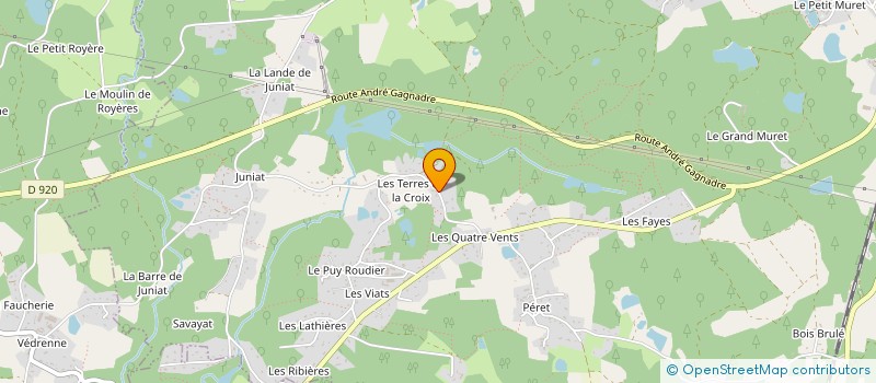 localisation de l'entreprise SCI VIECELI  AMBAZAC