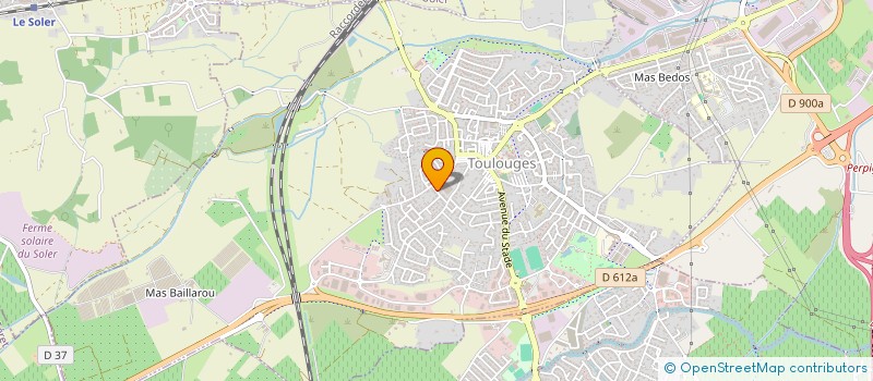 localisation de l'entreprise SCI VIEGEMBEL  TOULOUGES