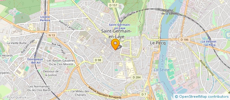 localisation de l'entreprise SCI VIEIL ABREUVOIR - BELLOT  SAINT-GERMAIN-EN-LAYE