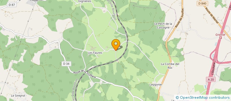 localisation de l'entreprise SCI VIEIL FOUR  GIGNAC