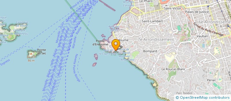 localisation de l'entreprise SCI VIEILLAS GATUZIERES à MARSEILLE 7