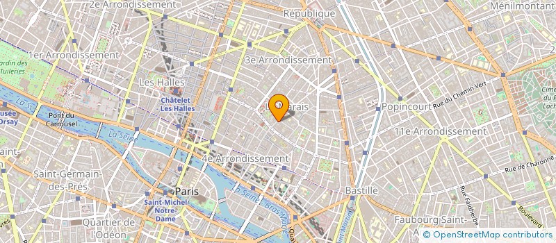 localisation de l'entreprise SCI VIEILLE DU TEMPLE  PARIS