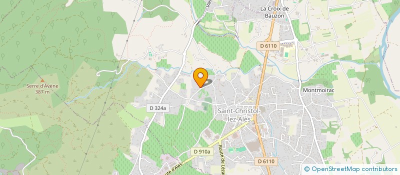 localisation de l'entreprise SCI VIEILLE FONT à SAINT-CHRISTOL-LEZ-ALES