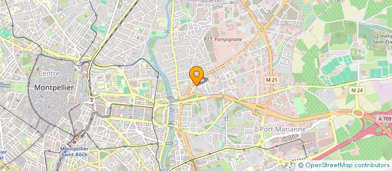 localisation de l'entreprise SCI VIEILLE POSTE à MONTPELLIER