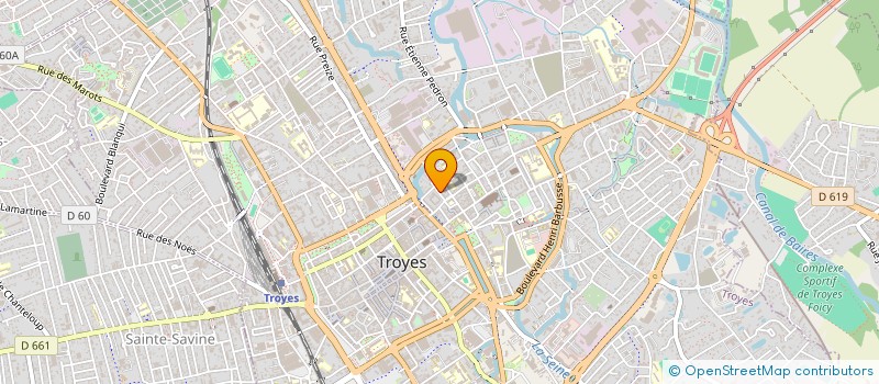 localisation de l'entreprise SCI VIEILLE ROME à TROYES