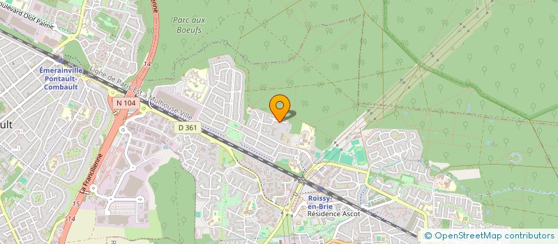 localisation de l'entreprise SCI VIEIRA MARQUES  ROISSY-EN-BRIE