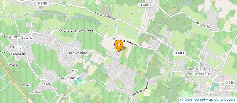 localisation de l'entreprise SCI VIEL LES VALLEES  CAMBLANES-ET-MEYNAC