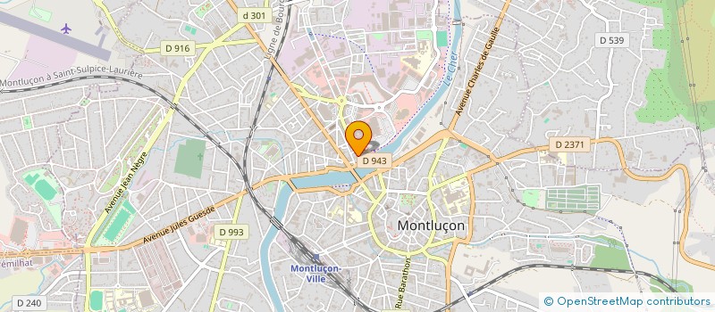 localisation de l'entreprise SCI VIENI à MONTLUCON