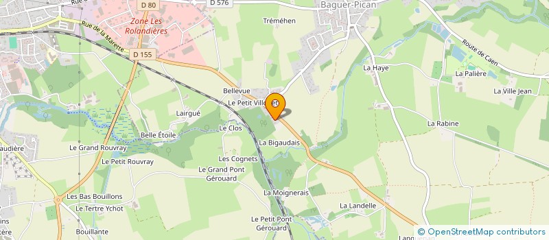 localisation de l'entreprise SCI VIENNE  BAGUER-PICAN