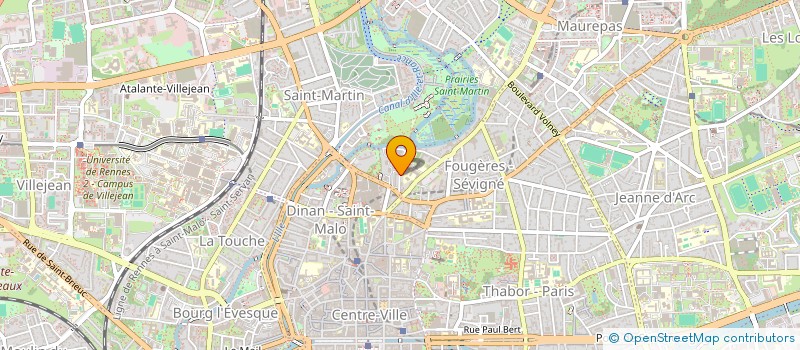 localisation de l'entreprise SCI VIENNE  RENNES