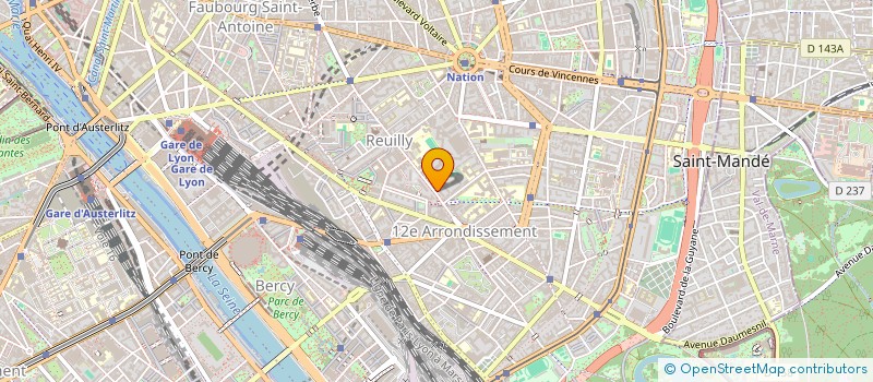 localisation de l'entreprise SCI VIENNE GARIBALDI  PARIS