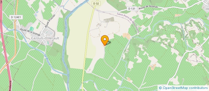 localisation de l'entreprise SCI VIENNET  MONTAGNAC