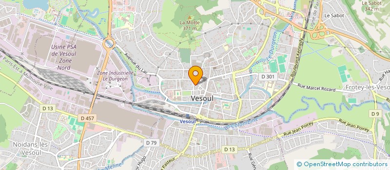 localisation de l'entreprise SCI VIENNOT à VESOUL