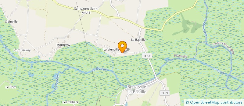 localisation de l'entreprise SCI VIENVILLE  PORT-BAIL-SUR-MER