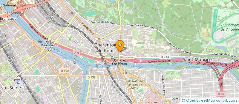 localisation de l'entreprise SCI VIERZON à SAINT-MAURICE