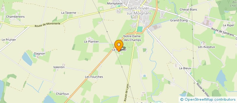 localisation de l'entreprise SCI VIEUX ETANG  GLEIZE