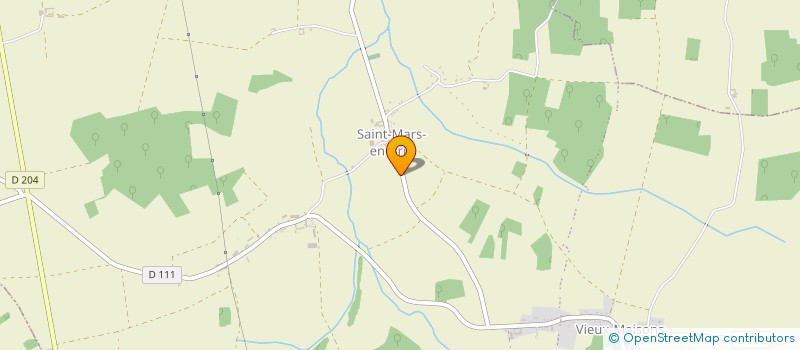 localisation de l'entreprise SCI VIEUX MAISONS  SAINT-MARS-VIEUX-MAISONS