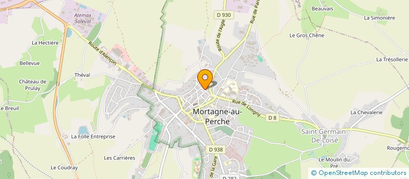 localisation de l'entreprise SCI VIEUX PONT à MORTAGNE-AU-PERCHE