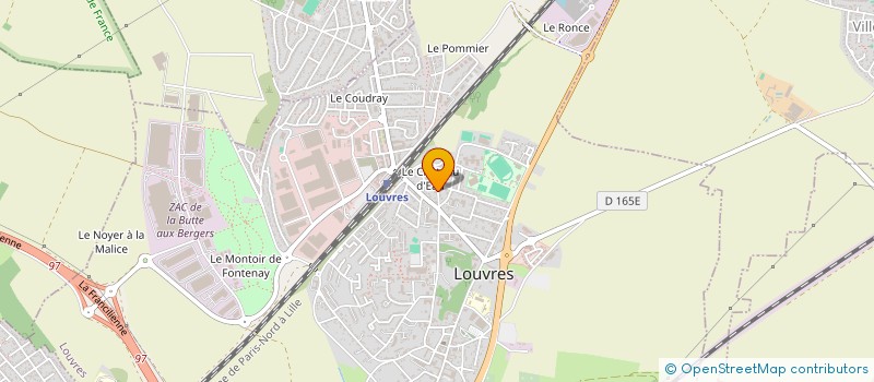 localisation de l'entreprise SCI  VIEUX VILLAGE  LOUVRES