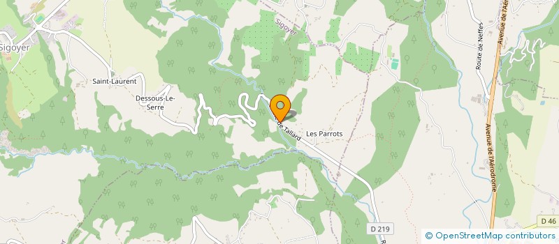 localisation de l'entreprise SCI VIFO  SIGOYER