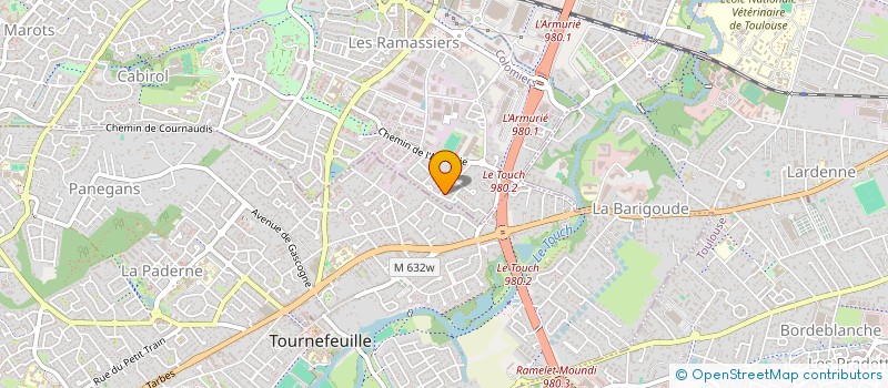 localisation de l'entreprise SCI VIGAL à COLOMIERS
