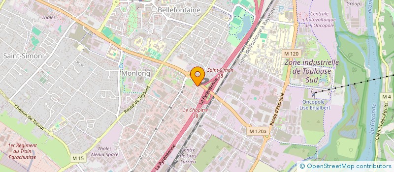 localisation de l'entreprise SCI VIGAN à TOULOUSE