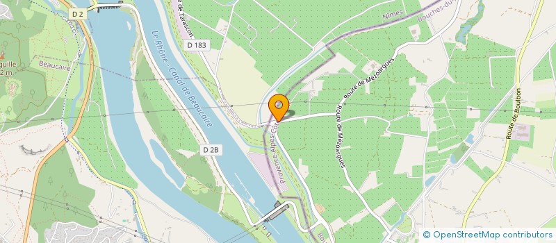 localisation de l'entreprise SCI VIGANOTTI  TARASCON