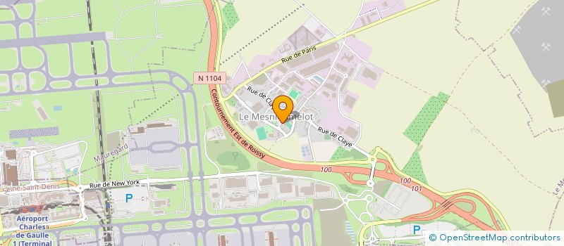 localisation de l'entreprise SCI VIGAU  LE MESNIL-AMELOT