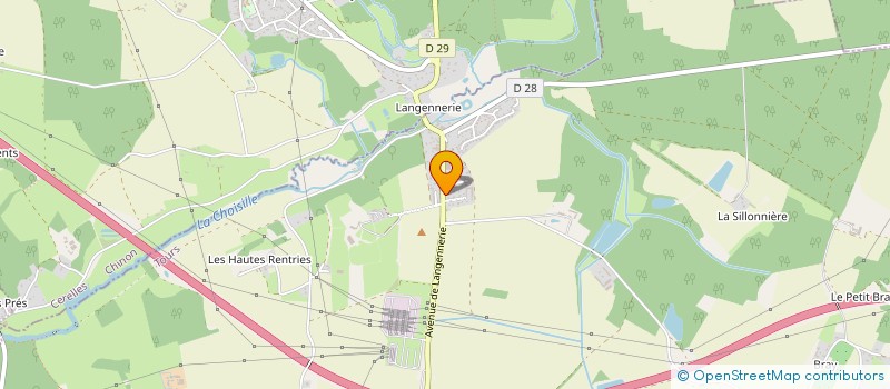 localisation de l'entreprise SCI VIGEAN à CHANCEAUX-SUR-CHOISILLE
