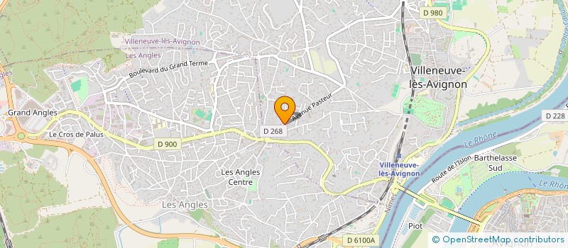 localisation de l'entreprise SCI VIGER  VILLENEUVE-LES-AVIGNON