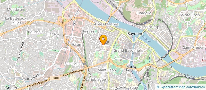 localisation de l'entreprise SCI VIGERIE à BAYONNE