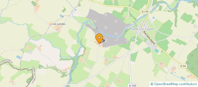localisation de l'entreprise SCI VIGI à LYS-HAUT-LAYON