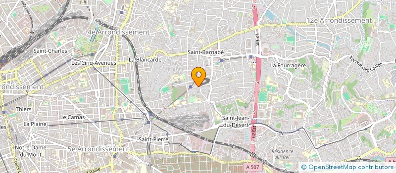 localisation de l'entreprise SCI VIGINTI à MARSEILLE