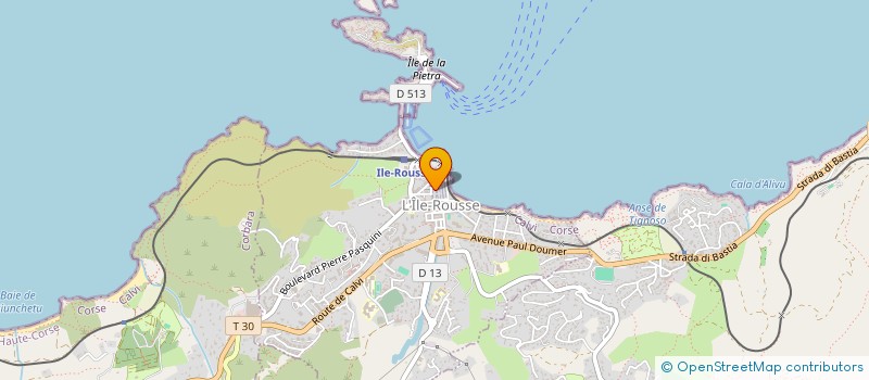 localisation de l'entreprise SCI VIGNA à L'ILE-ROUSSE