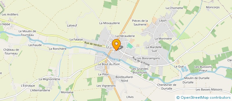 localisation de l'entreprise SCI VIGNAS à TOURNON-SAINT-MARTIN