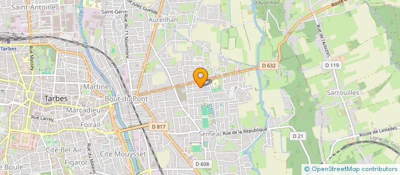 localisation de l'entreprise SCI VIGNAU  SEMEAC