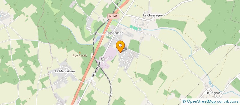 localisation de l'entreprise SCI VIGNAUD-LACHAISE à TAPONNAT-FLEURIGNAC