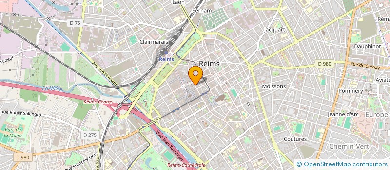 localisation de l'entreprise SCI VIGNE ALBERT  REIMS