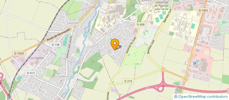 localisation de l'entreprise SCI VIGNERON  SALOUEL