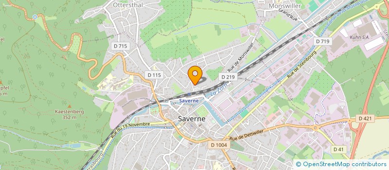 localisation de l'entreprise SCI VIGNES  ILLKIRCH-GRAFFENSTADEN