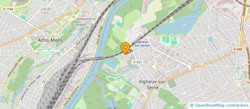 localisation de l'entreprise SCI VIGNEUX à VIGNEUX-SUR-SEINE