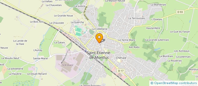 localisation de l'entreprise SCI VIGNEUX  CORDEMAIS